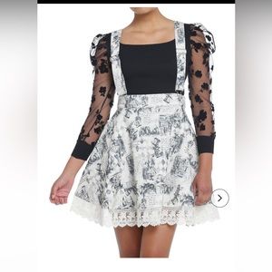 Through the looking glass skirt